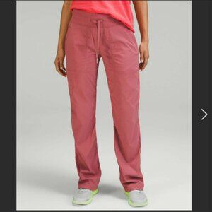 Lululemon Dance Studio Mid-Rise Full Length Pant, Brier Rose, Size 4